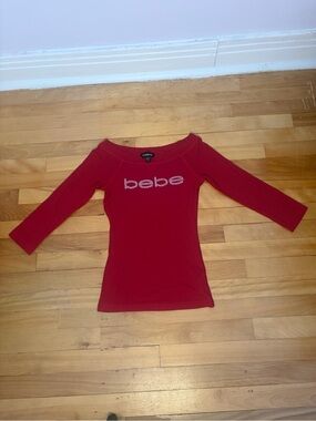 Bebe quarter sleeve top